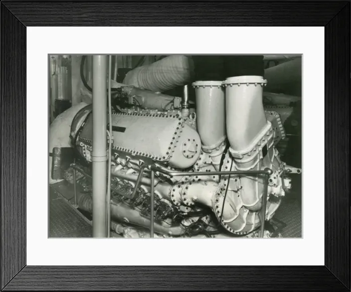 Framed Print : Napier Deltic engine Framed Print : Napier Deltic engine