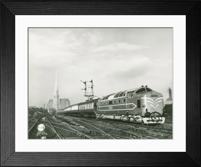 Framed Print : Deltic DP1 locomotive Framed Print : Deltic DP1 locomotive