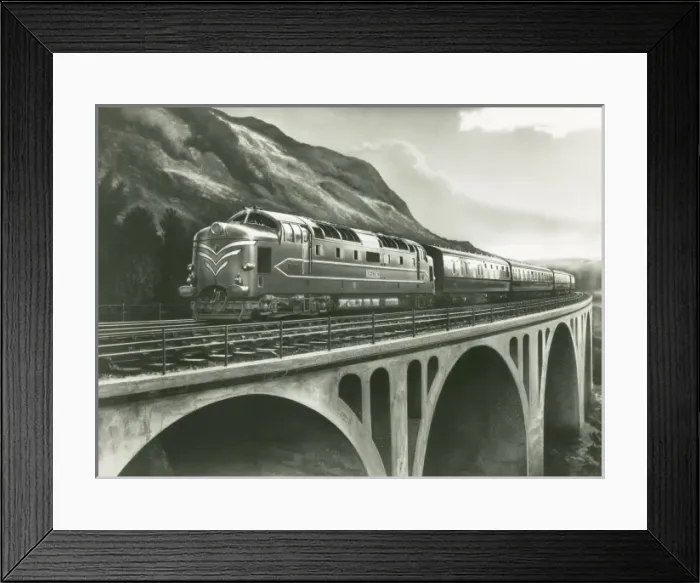 Framed Print : Deltic DP1 locomotive Framed Print : Deltic DP1 locomotive