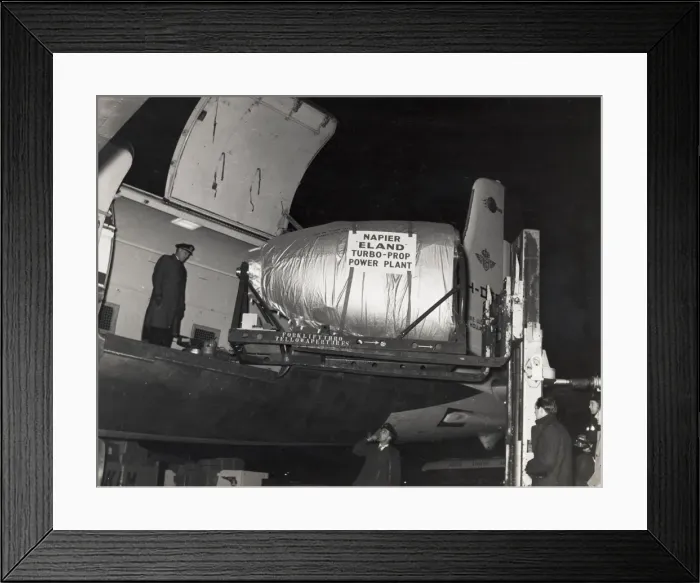 Framed Print : Napier Eland turbo-prop power plant Framed Print : Napier Eland turbo-prop power plant