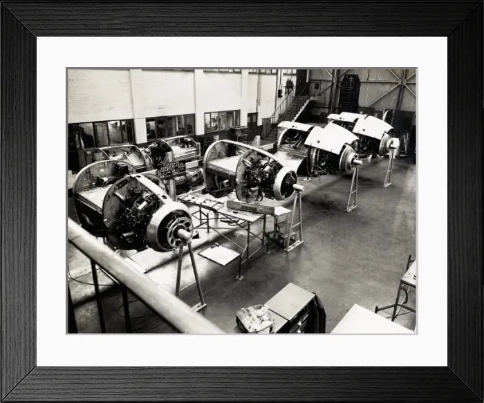 Framed Print : Napier Eland Canadair power plants starboard and port Framed Print : Napier Eland Canadair power plants starboard and port