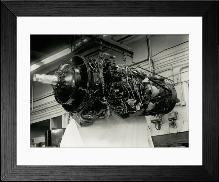 Framed Print : Napier Eland power plant Framed Print : Napier Eland power plant