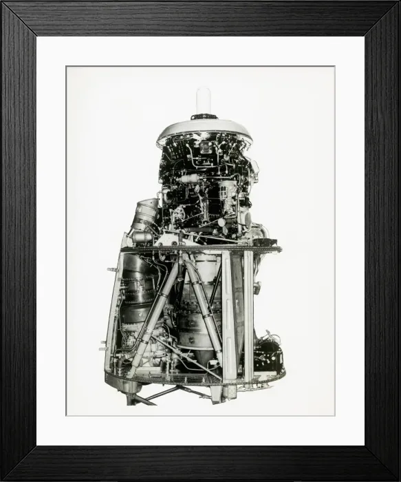 Framed Print : Napier Eland 3500 ehp propeller turbine power plant Framed Print : Napier Eland 3500 ehp propeller turbine power plant