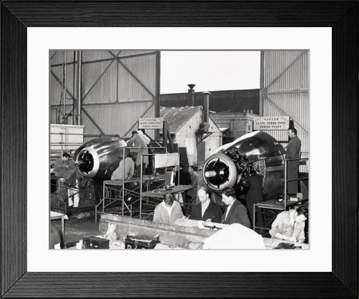 Framed Print : Napier Eland Turbo Porp power plants Framed Print : Napier Eland Turbo Porp power plants