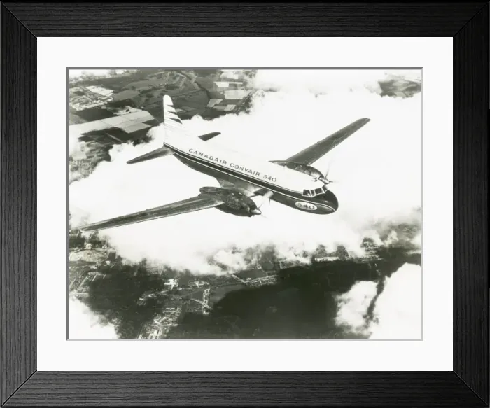 Framed Print : Canadian Convair 540 Framed Print : Canadian Convair 540
