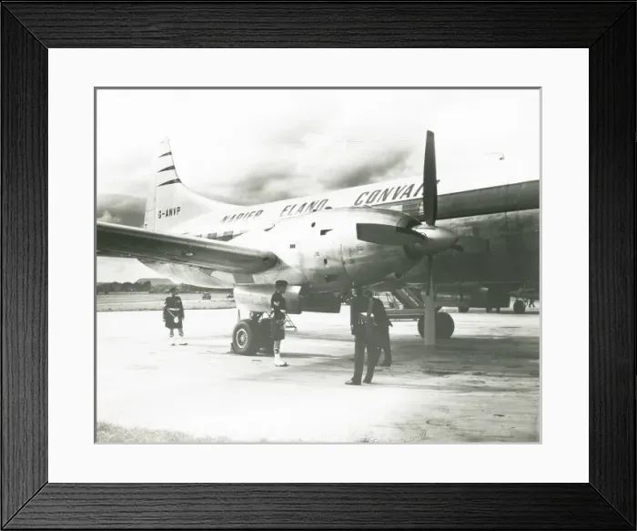 Framed Print : Napier Eland Airliner G ANVP Framed Print : Napier Eland Airliner G ANVP