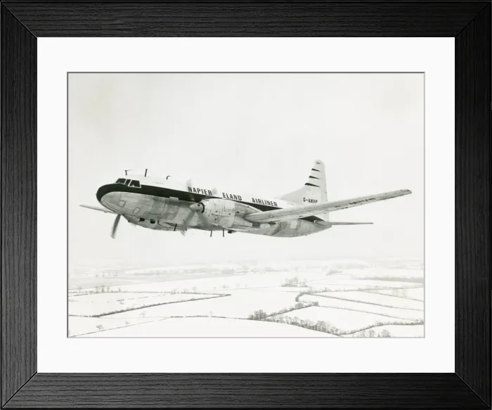 Framed Print : Napier Eland Airliner G ANVP a Convair liner Framed Print : Napier Eland Airliner G ANVP a Convair liner