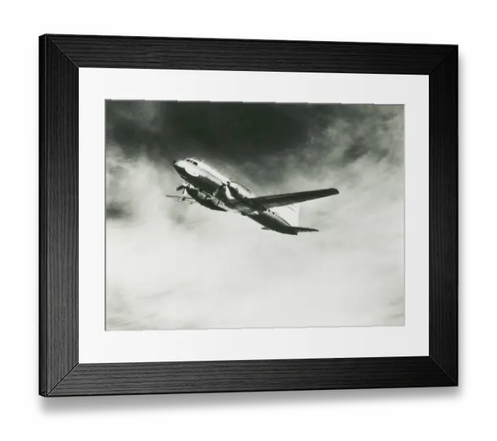 Framed Print : Canadian Convair 540 short medium range airliner Framed Print : Canadian Convair 540 short medium range airliner