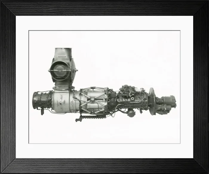 Framed Print : Napier Oryx, reaction helicopter gas producer Framed Print : Napier Oryx, reaction helicopter gas producer