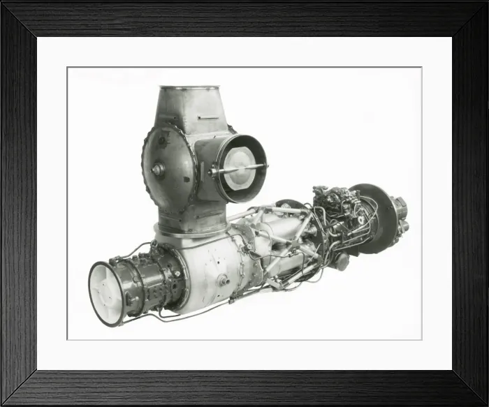Framed Print : Napier Oryx, reaction helicopter gas producer Framed Print : Napier Oryx, reaction helicopter gas producer