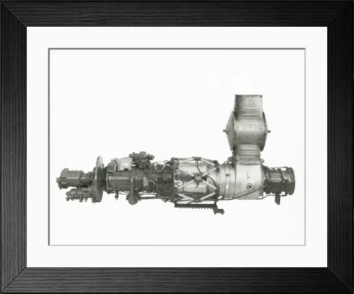 Framed Print : Napier Oryx, reaction helicopter gas producer Framed Print : Napier Oryx, reaction helicopter gas producer