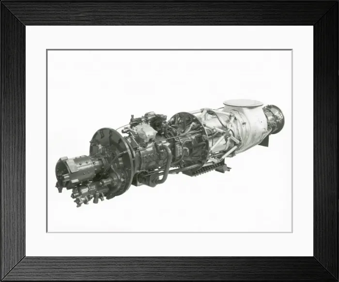 Framed Print : Napier Oryx, reaction helicopter gas producer Framed Print : Napier Oryx, reaction helicopter gas producer