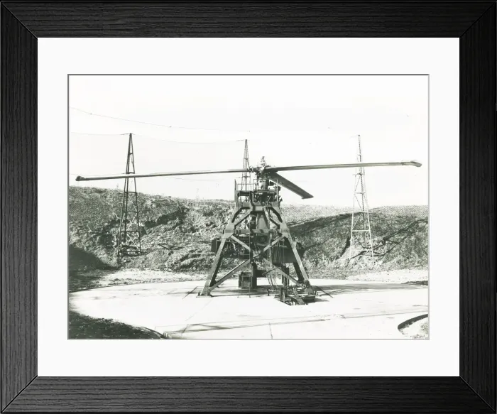 Framed Print : Percival jet rotor test bed Framed Print : Percival jet rotor test bed