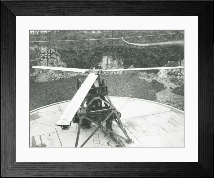 Framed Print : Percival jet rotor test bed Framed Print : Percival jet rotor test bed