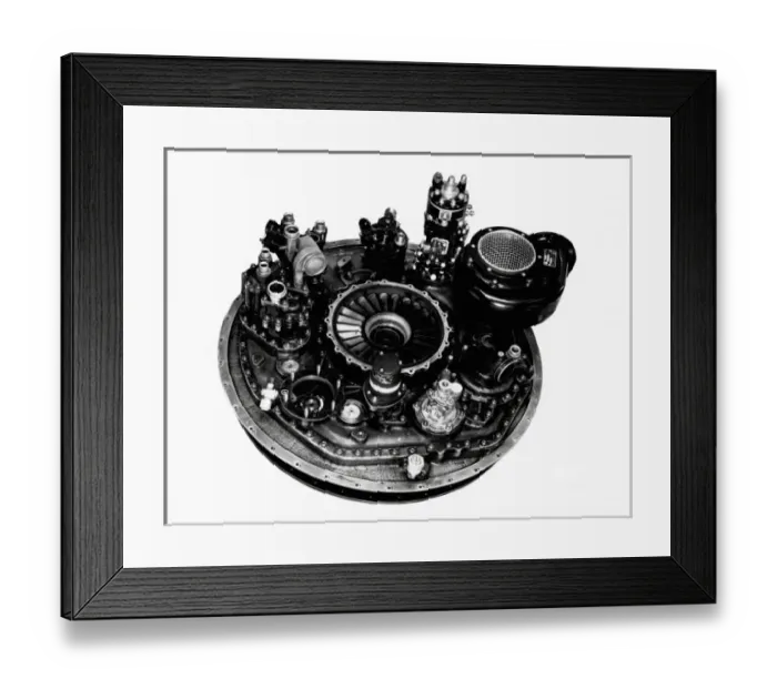 Framed Print : Napier Gazelle 1, 260 / 2, 000 shp engine Framed Print : Napier Gazelle 1, 260 / 2, 000 shp engine