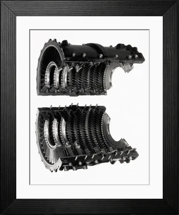 Framed Print : Napier Gazelle 1, 260 / 2, 000 shp engine Framed Print : Napier Gazelle 1, 260 / 2, 000 shp engine