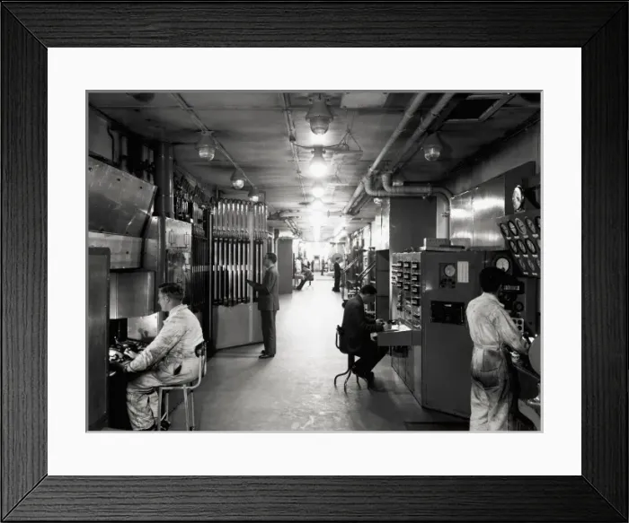 Framed Print : Corridor at Coronation Road Test Tunnels Framed Print : Corridor at Coronation Road Test Tunnels