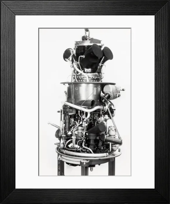 Framed Print : Gazelle 18 1750 shp engine Framed Print : Gazelle 18 1750 shp engine