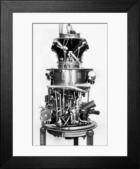 Framed Print : Gazelle 18 1750 shp engine Framed Print : Gazelle 18 1750 shp engine