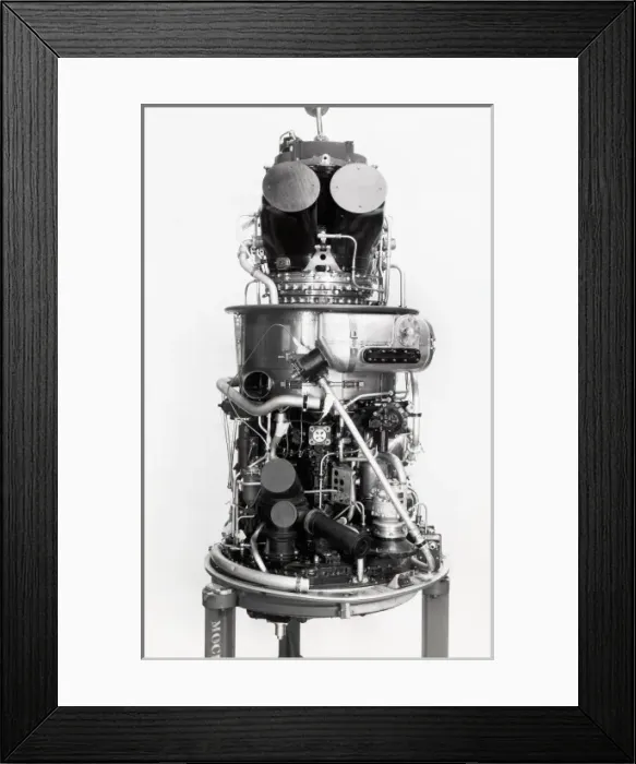 Framed Print : Gazelle 18 1750 shp engine Framed Print : Gazelle 18 1750 shp engine