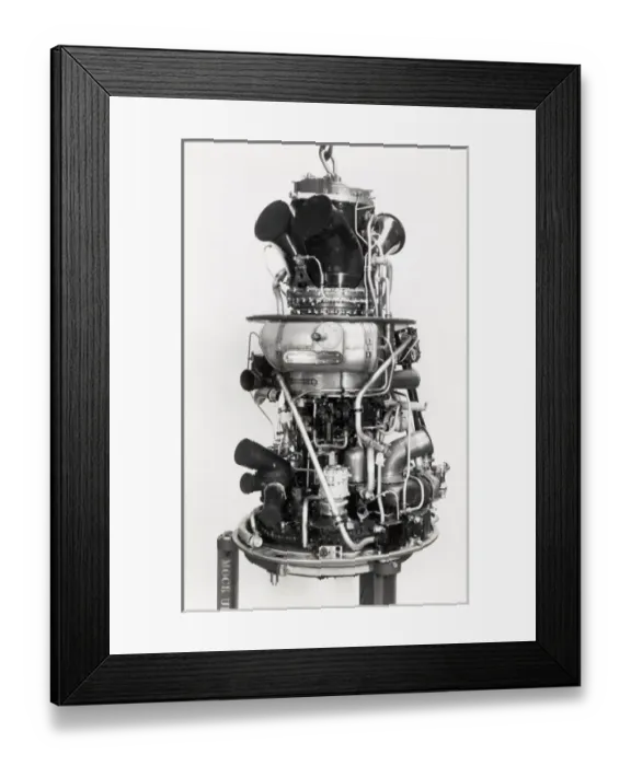 Framed Print : Gazelle 18 1750 shp engine Framed Print : Gazelle 18 1750 shp engine