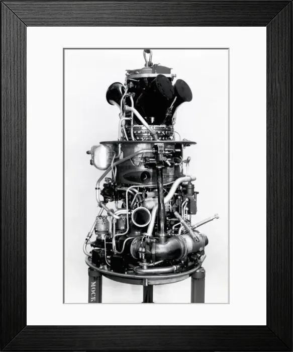 Framed Print : Gazelle 18 1750 shp engine Framed Print : Gazelle 18 1750 shp engine