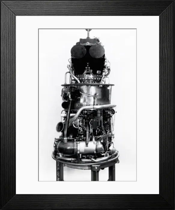 Framed Print : Gazelle 18 1750 shp engine Framed Print : Gazelle 18 1750 shp engine