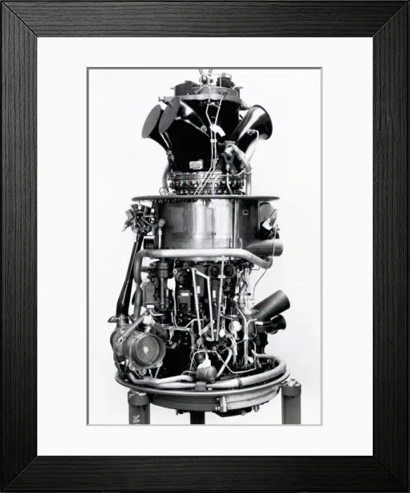 Framed Print : Gazelle 18 1750 shp engine Framed Print : Gazelle 18 1750 shp engine