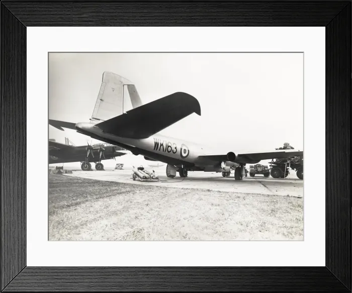 Framed Print : Refueling B2 Canberra WK163 Framed Print : Refueling B2 Canberra WK163