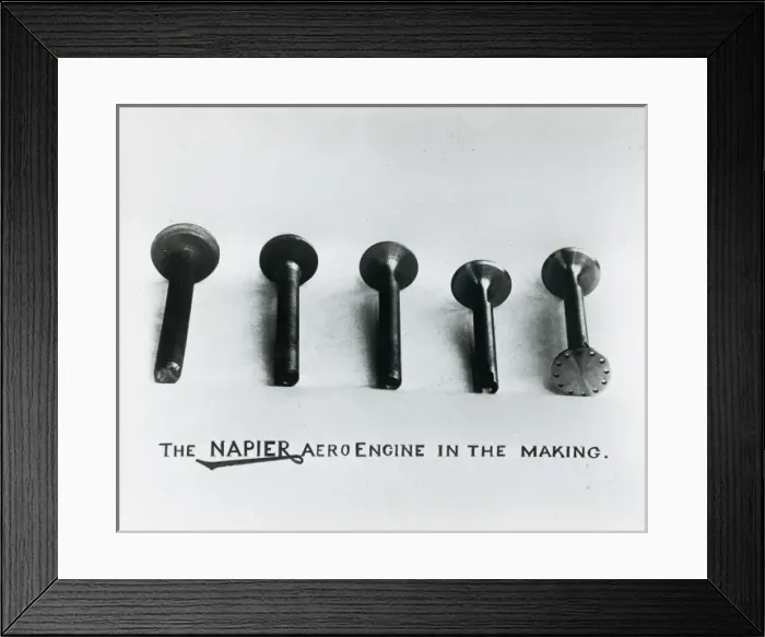 Framed Print : The Napier aero engine in the making Framed Print : The Napier aero engine in the making