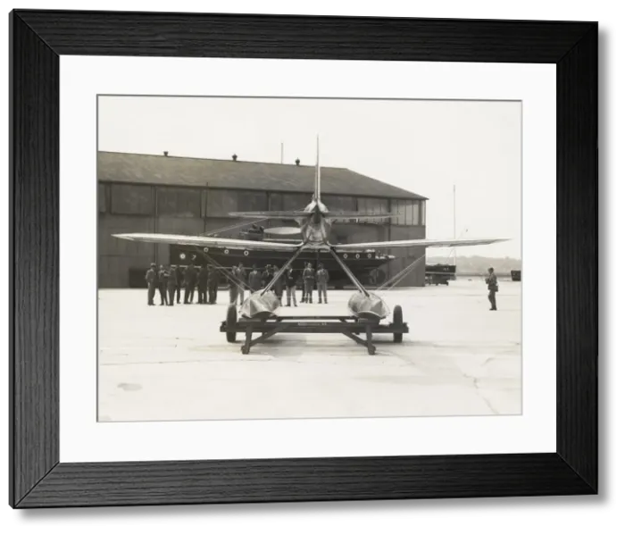 Framed Print : Gloster VI seaplane with Napier Lion VIID engine Framed Print : Gloster VI seaplane with Napier Lion VIID engine