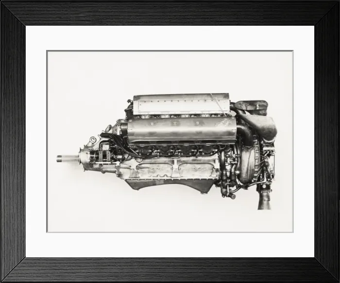 Framed Print : Lion VIID engine Framed Print : Lion VIID engine