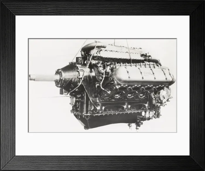 Framed Print : Lion XIA engine, with three rear fitted carburettors Framed Print : Lion XIA engine, with three rear fitted carburettors