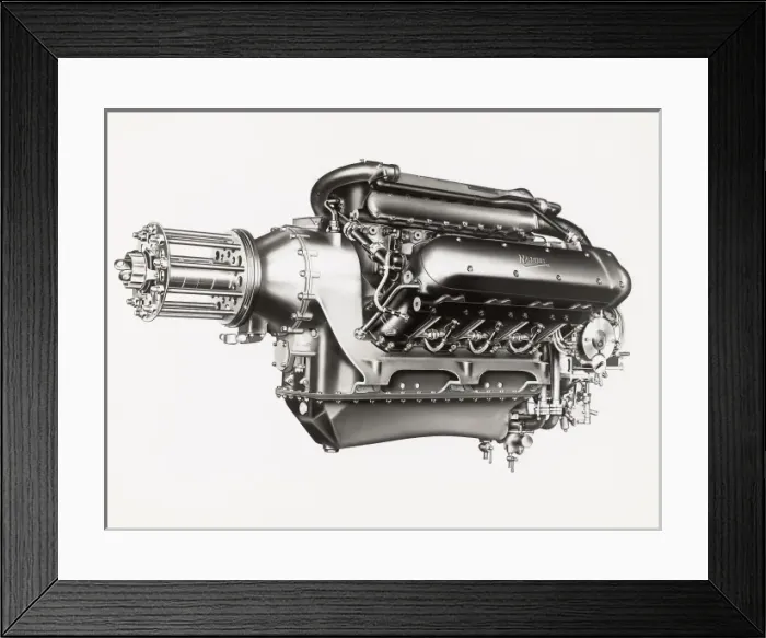 Framed Print : Lion XIA engine, with three rear fitted carburettors Framed Print : Lion XIA engine, with three rear fitted carburettors