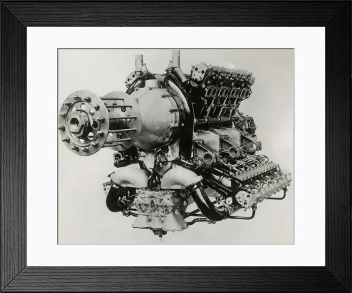 Framed Print : Napier Cub 16 cylinder engine, 1000 bhp Framed Print : Napier Cub 16 cylinder engine, 1000 bhp