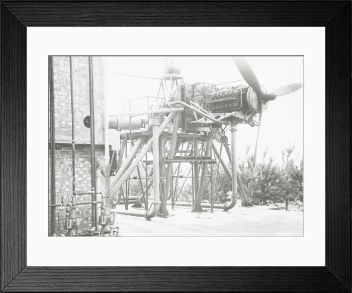 Framed Print : Luton test stand with Sabre engine Framed Print : Luton test stand with Sabre engine