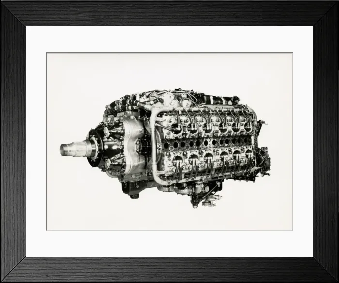 Framed Print : Sabre VA 24 cylinder engine Framed Print : Sabre VA 24 cylinder engine