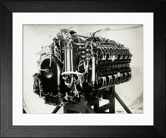 Framed Print : Rear equipment of the Sabre VII engine Framed Print : Rear equipment of the Sabre VII engine