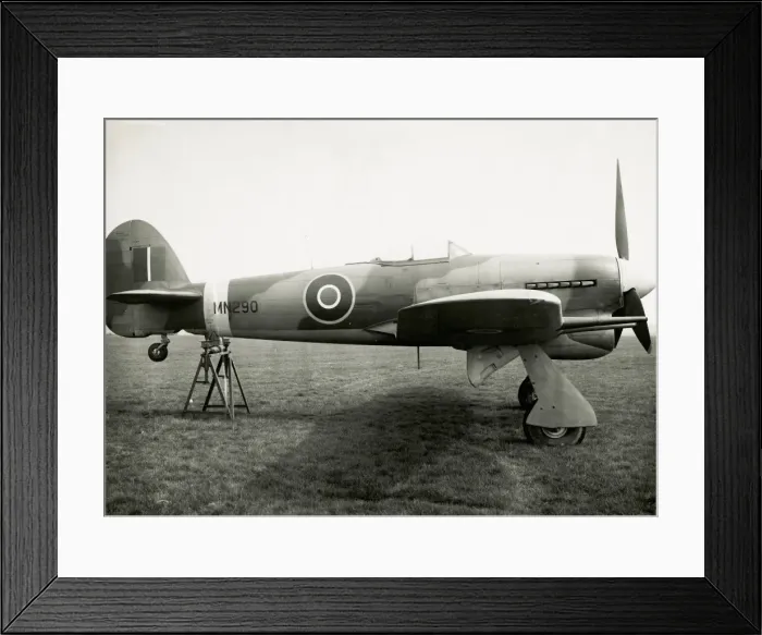 Framed Print : Hawker Typhoon IB powered by a Sabre IIA Framed Print : Hawker Typhoon IB powered by a Sabre IIA
