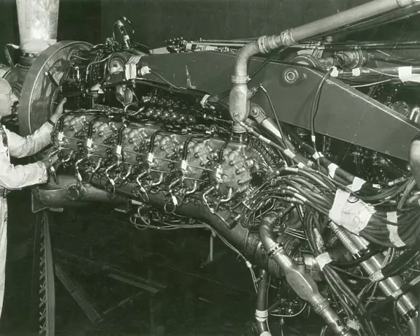 Nomad II engine at the Coronation Road Test Tunnels
