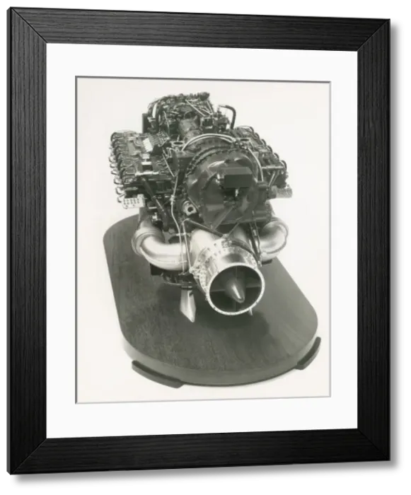 Framed Print : Model Nomad II engine Framed Print : Model Nomad II engine