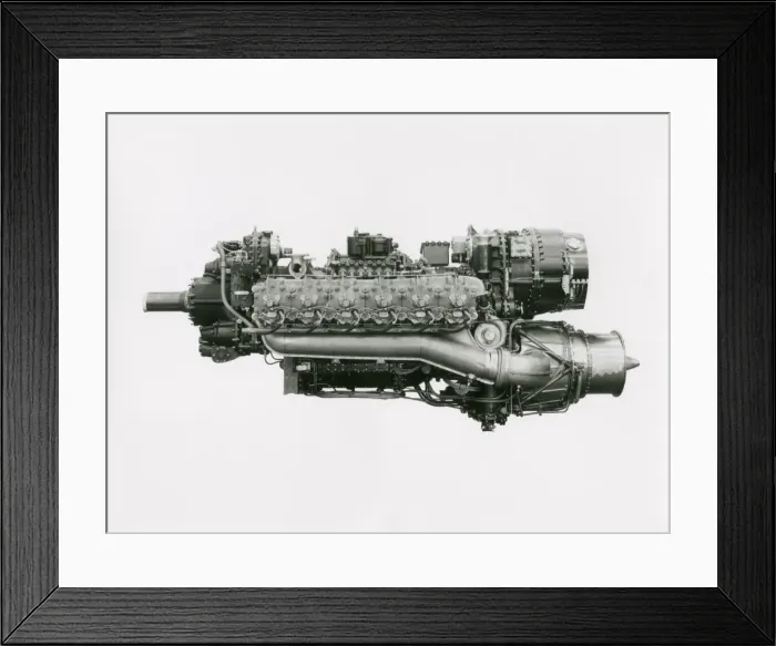 Framed Print : Napier Nomad 3135 EHP compound diesel engine Framed Print : Napier Nomad 3135 EHP compound diesel engine
