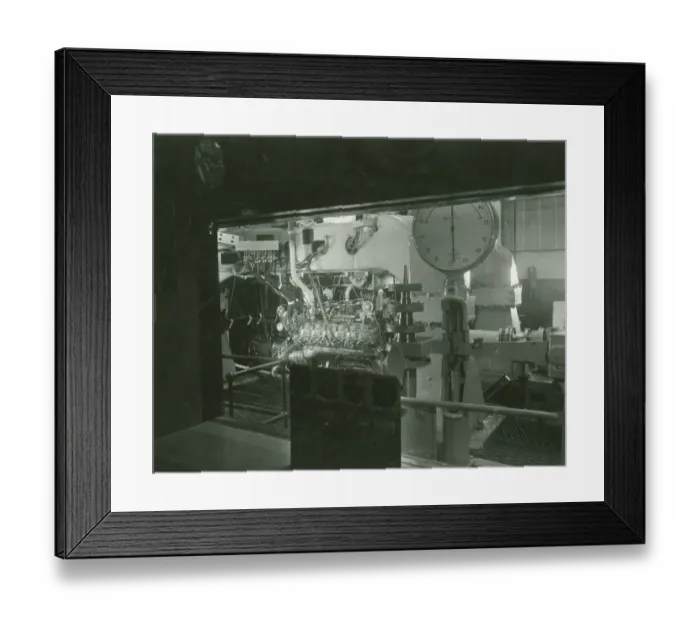 Framed Print : Nomad II engine under development Framed Print : Nomad II engine under development
