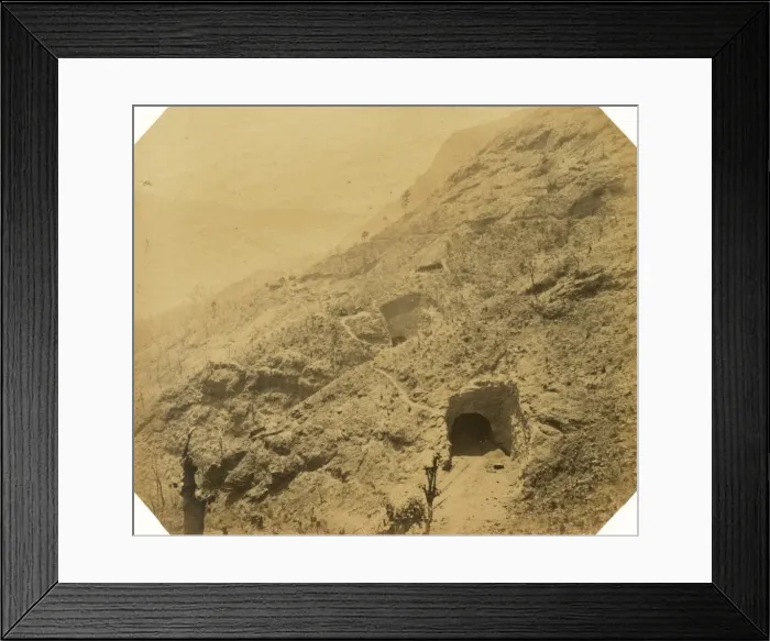 Framed Print : Tunnels 17 and 18, from top of Tunnel 16 Framed Print : Tunnels 17 and 18, from top of Tunnel 16