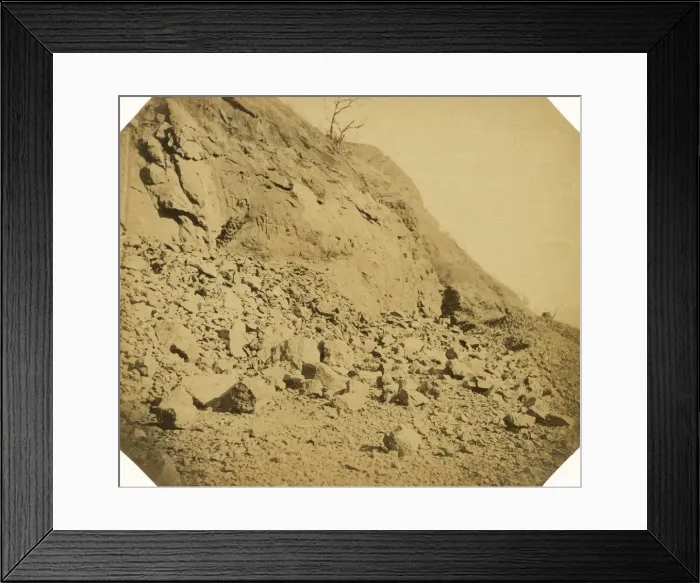 Framed Print : Rock cutting, looking down towards Tunnel no 21 Framed Print : Rock cutting, looking down towards Tunnel no 21