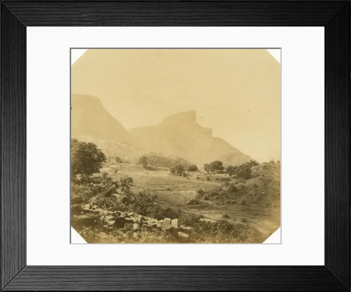 Framed Print : Khandalla Carnac Point, & Dukes Nose Mountains Framed Print : Khandalla Carnac Point, & Dukes Nose Mountains