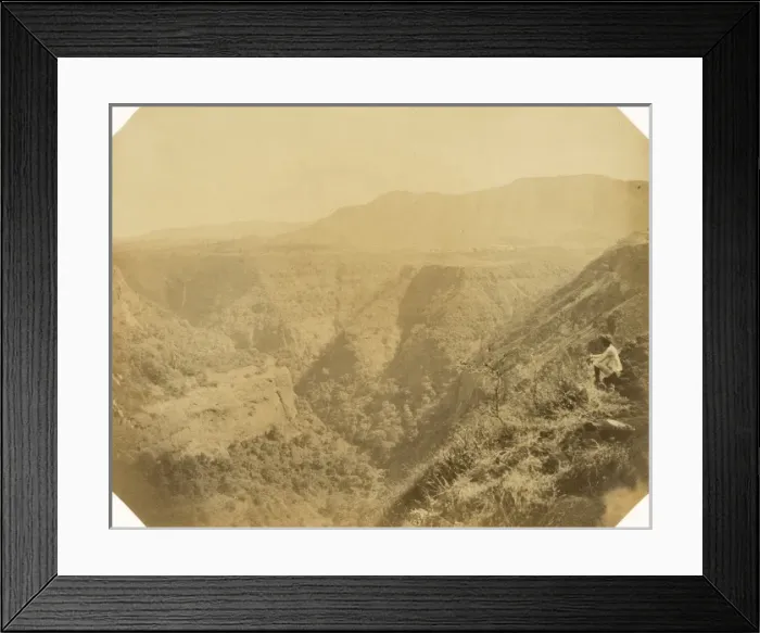 Framed Print : Khandalla and the great ravine from the long Tunnel Framed Print : Khandalla and the great ravine from the long Tunnel