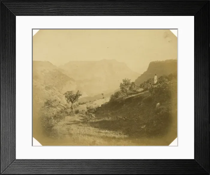 Framed Print : View of Khandalla Ravine and Elphinstone Point Framed Print : View of Khandalla Ravine and Elphinstone Point