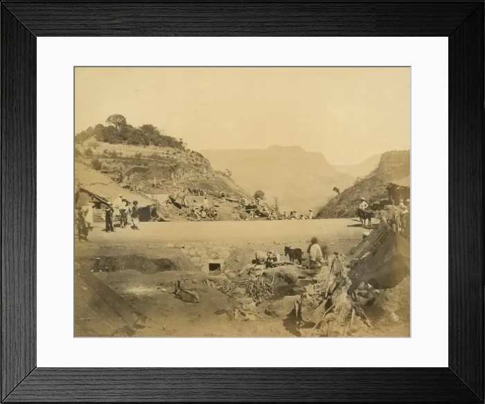 Framed Print : Khandalla from the Tank; railway cutting Framed Print : Khandalla from the Tank; railway cutting