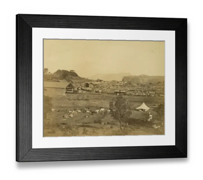 Framed Print : Khandalla Station; at 13 1 / 4 miles Framed Print : Khandalla Station; at 13 1 / 4 miles